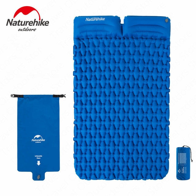 Naturehike Mat Outdoor Camping Inflatable Mattress Ultralight Air Bed Portable Tent Sleeping Pad Camp Moisture-proof Pad