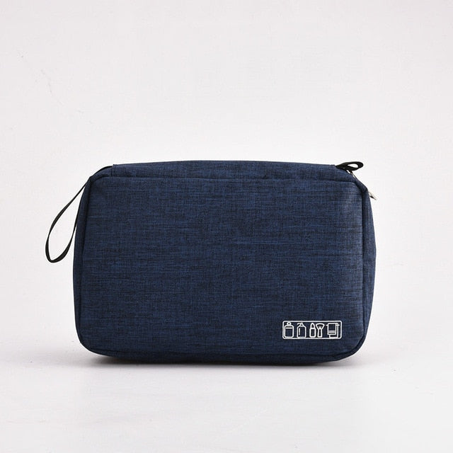 HMUNII Travel Toiletry Bag Business Toiletries Bag for Men Shaving Kit Waterproof Compact Hanging For Women Travel Accessories