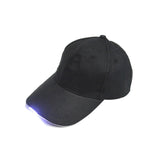 LED Flashlight Fishing Hat Sport Baseball Caps Night Walking Cycling Hiking Hunting Hats 3 Colors
