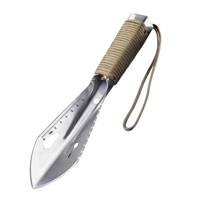 Multifunctional Outdoor Shovel Portable Small Hand Army Shovel Engineering Digging Wild Vegetables Gardening Flower Tools