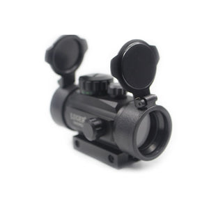 Tactical 1X40 MM Red Green Dot Sight Scope Optic Collimator Hunting Riflescope With 11/20MM Dovetail For Rifle Outdoor Air Gun