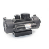 Tactical 1X40 MM Red Green Dot Sight Scope Optic Collimator Hunting Riflescope With 11/20MM Dovetail For Rifle Outdoor Air Gun