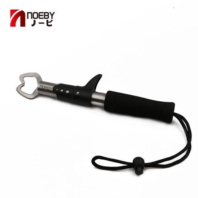 Noeby 22cm Aviation aluminum fishing tackle fishing grip for fishing plier Lipgrip Remove Hook Tackle witer fishing hunt house