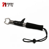 Noeby 22cm Aviation aluminum fishing tackle fishing grip for fishing plier Lipgrip Remove Hook Tackle witer fishing hunt house