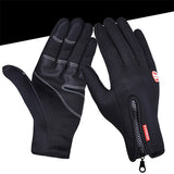 Waterproof Winter Warm Gloves Windproof Outdoor Gloves Thicken Warm Mittens Touch Screen Gloves Unisex Men Cycling Glove