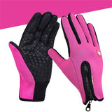 Waterproof Winter Warm Gloves Windproof Outdoor Gloves Thicken Warm Mittens Touch Screen Gloves Unisex Men Cycling Glove