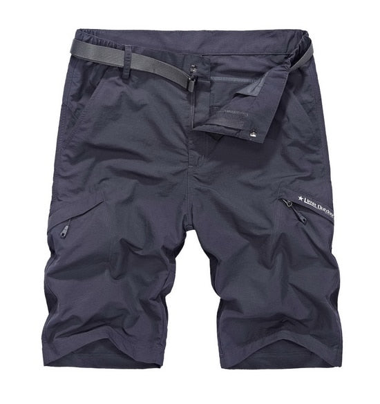 LoClimb Outdoor Hiking Shorts For Men Camping/Climbing/Trekking Khaki Quick Dry Shorts Men's Sports Shorts Fishing AM385