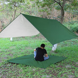 3mx3m Waterproof Sun Shelter Tent Tarp Anti UV Beach Tent Shade Outdoor Camping Hammock Rain Fly Camping Sunshade Awning Canopy