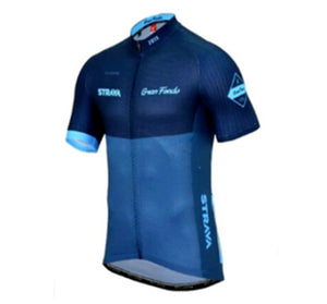 2019 STRAVA Cycling Jersey Set Men's Style Short Sleeves Cycling Clothing Sportswear Outdoor Mtb Ropa Ciclismo Bike Cycling Kits