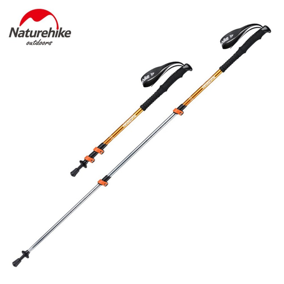 Alpenstocks Ultralight Trekking Folding Pole Walking Hiking sticks camping family Alpenstocks