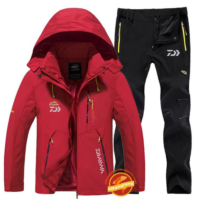Daiwa Fishing Clothes Sports Outdoor Fishing Clothing Quick-drying Pants Men's Fishing suit Breathable Sunscreen Fishing Jacket