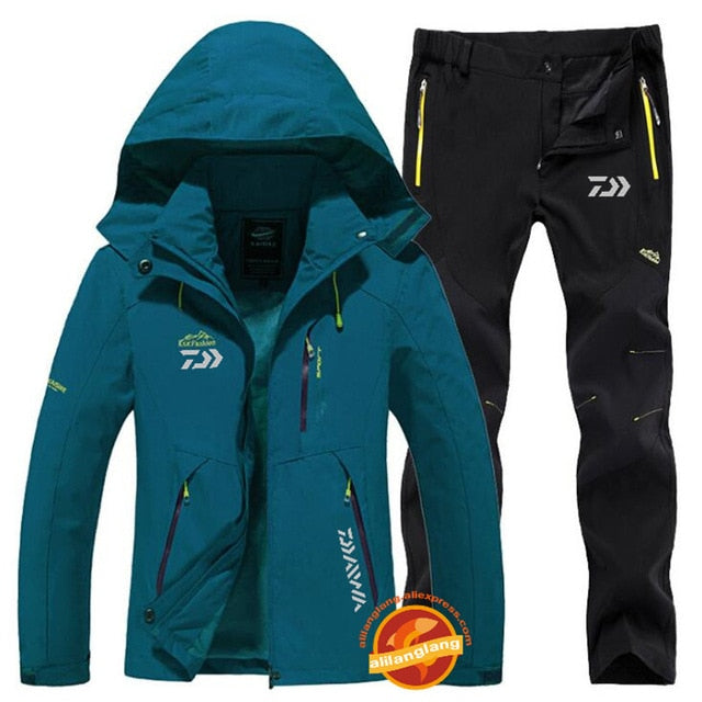 Daiwa Fishing Clothes Sports Outdoor Fishing Clothing Quick-drying Pants Men's Fishing suit Breathable Sunscreen Fishing Jacket