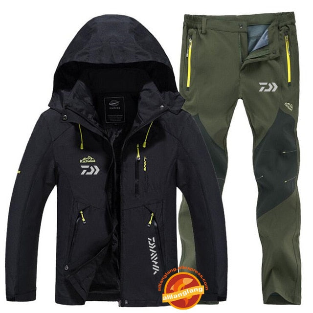 Daiwa Fishing Clothes Sports Outdoor Fishing Clothing Quick-drying Pants Men's Fishing suit Breathable Sunscreen Fishing Jacket