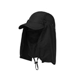outdoor cap Hiking Caps Full Face Cover Folding Sun Hat UV Protection Adjust hunting cap Garden Working Hat work hat with face