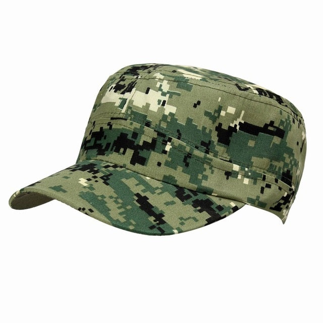 Adjustable Baseball Cap Tactical Summer Sunscreen Hat Camouflage Military Army Camo Airsoft Hunting Camping Hiking Fishing Caps