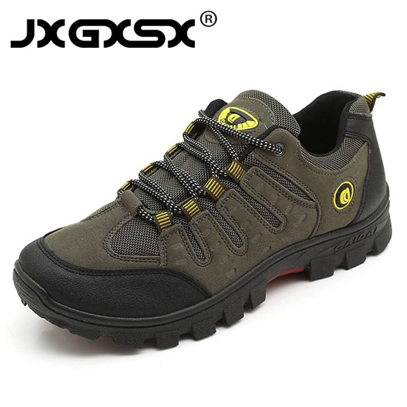 New Autumn Men Outdoor Sports Hiking Shoes Male Non-slip Wear-resistant Travel Breathable Trekking Work Shoes Climbing Boots
