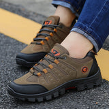 New Autumn Men Outdoor Sports Hiking Shoes Male Non-slip Wear-resistant Travel Breathable Trekking Work Shoes Climbing Boots