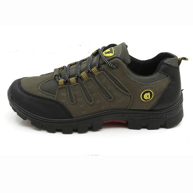 New Autumn Men Outdoor Sports Hiking Shoes Male Non-slip Wear-resistant Travel Breathable Trekking Work Shoes Climbing Boots