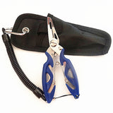 Fishing Pliers fish line Cutter Scissors Mini fish hook remover Multifunction tools New Black Blue Beak jaw