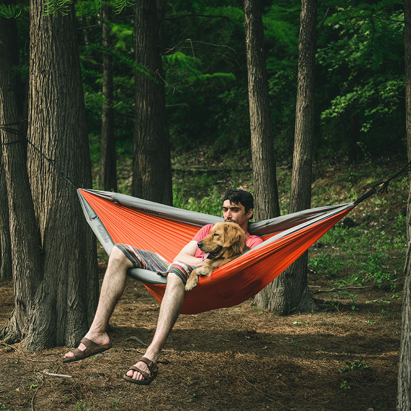 Naturehike Portable Single Double Outdoor Camping Survival Hammock Garden Swing Hunting Hanging Sleeping Chair Travel Parachute