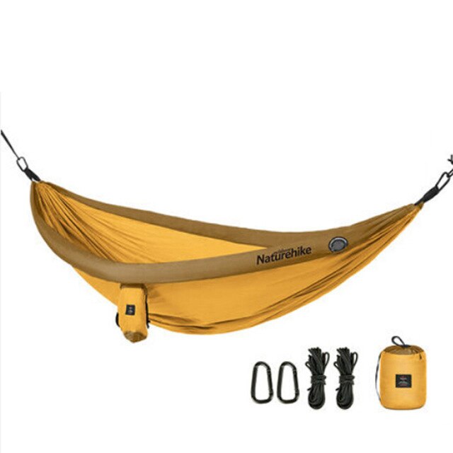 Naturehike Portable Single Double Outdoor Camping Survival Hammock Garden Swing Hunting Hanging Sleeping Chair Travel Parachute
