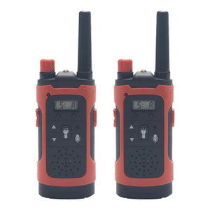 Mini 80-100M Kids Walkie Talkies Toy Child Electronic Radio Voice Interphone Toy Outdoor LCD Display Walkie Talkies Toy
