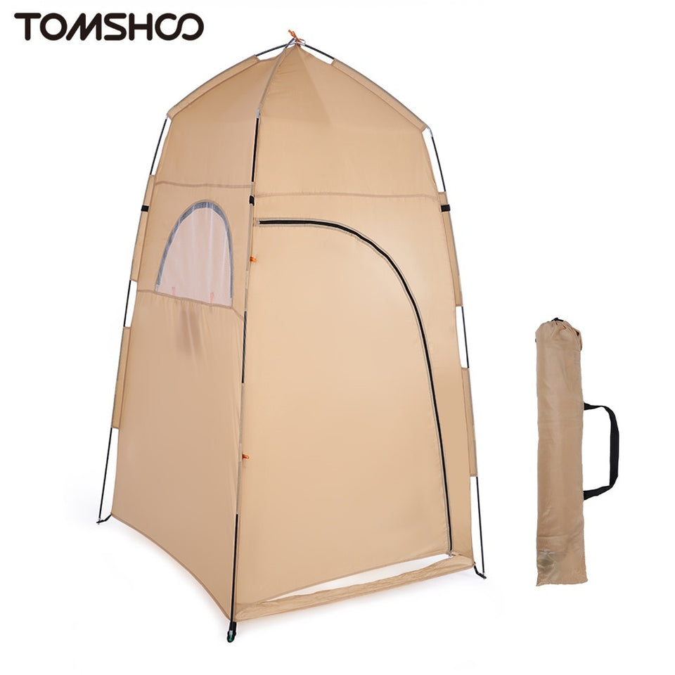TOMSHOO Outdoor Dressing Changing Tent Shower Bath Shelter Fitting Room Tent Portable Privacy Toilet lightweight tenda