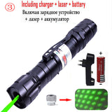High Power green Laser 303 Pointer 10000m 5mW Hang-type Outdoor Long Distance Laser Sight Powerful Starry Head Burning Match