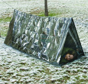 Portable Emergency Tent Tube/Blanket/Sleeping Bag Survival Camping Shelter