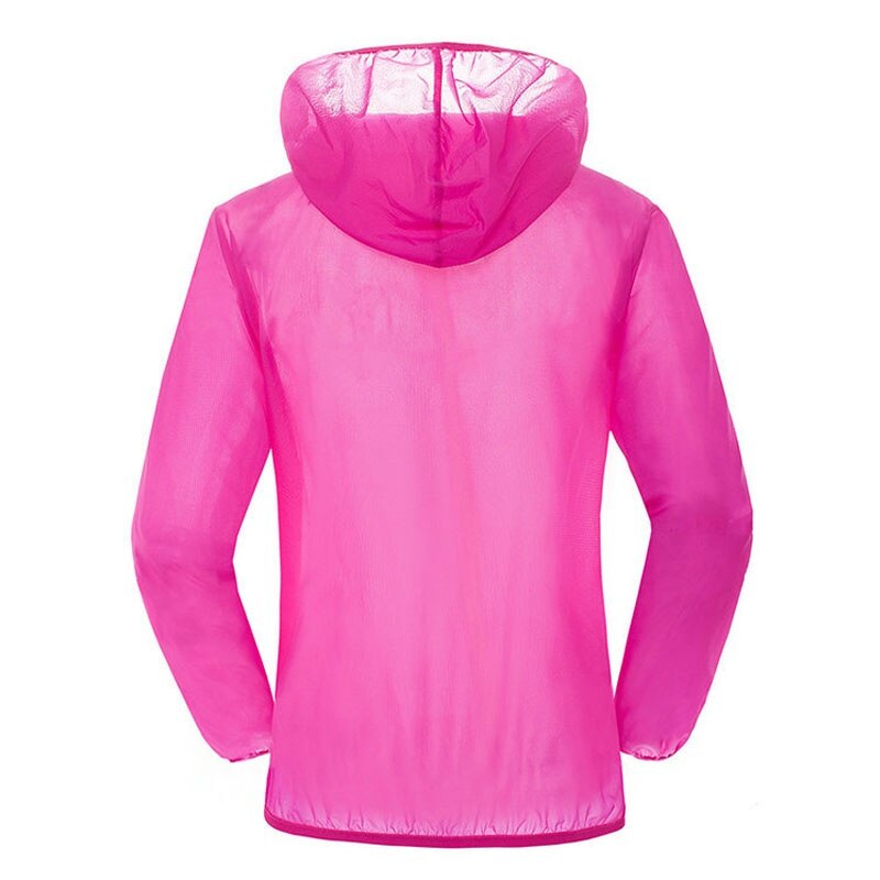 Outdoor Long Sleeve T-shirts Thin Waterproof Anti UV Sunshade Quick Dry Zipper Sweatshirt Tops clothing Apparel Sportswear