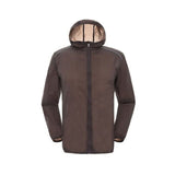 Outdoor Long Sleeve T-shirts Thin Waterproof Anti UV Sunshade Quick Dry Zipper Sweatshirt Tops clothing Apparel Sportswear