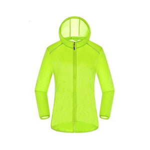 Outdoor Long Sleeve T-shirts Thin Waterproof Anti UV Sunshade Quick Dry Zipper Sweatshirt Tops clothing Apparel Sportswear