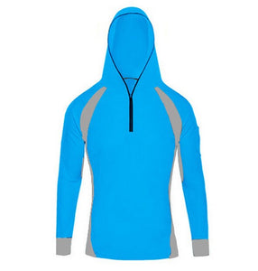 THE ARCTIC LIGHT High Quality Fishing Sun-protective Shirt Blue Yellow White UV Resistant Breathable Perspiration Clothing