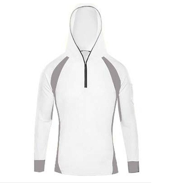 THE ARCTIC LIGHT High Quality Fishing Sun-protective Shirt Blue Yellow White UV Resistant Breathable Perspiration Clothing