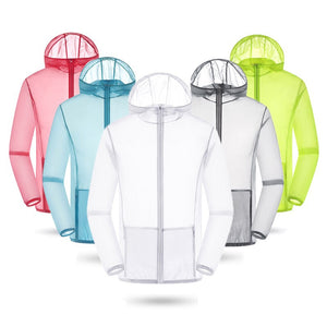 2019 New Style Summer Essential Sun Protection Clothing Fashion Ultra-Thin Skin Clothing Breathable Travel Special Solid Color O