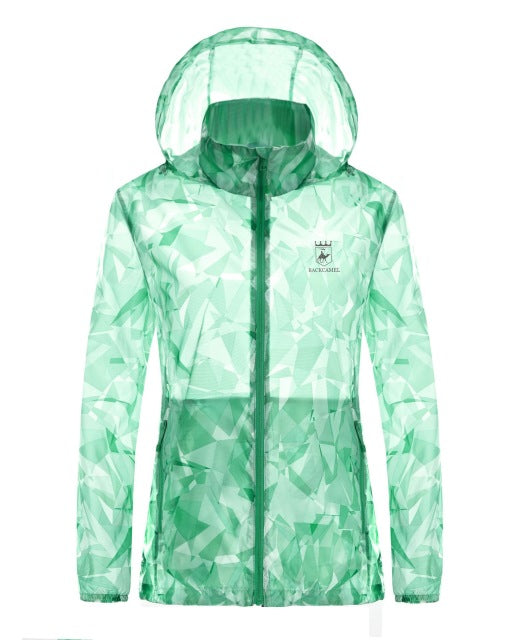 New summer couple outdoor sun protection clothing men's skin clothing thin section women's slim windbreaker jacket