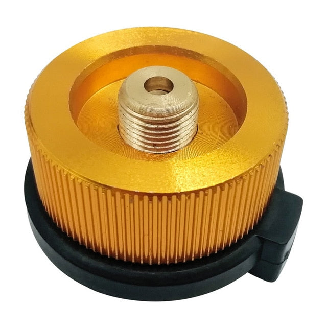 Outdoor Gas Stove Camping Stove Propane Refill Adapter Burner LPG Flat Cylinder tank Coupler Bottle Adapter