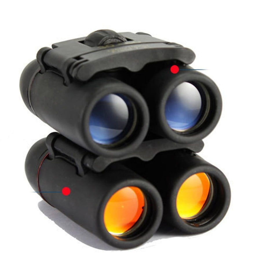 Outdoor Travel Folding Telescope Day Night Vision Binoculars Telescope For travelling hunting camping New 2018