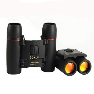 Outdoor Travel Folding Telescope Day Night Vision Binoculars Telescope For travelling hunting camping New 2018