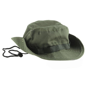 Wide Brim Bucket Hat Hiking Camping Sunshade Hat Army Green Traveling Fishing Bonnie Hat With Adjustable Straps Mens Sports Caps