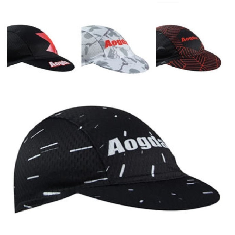 Hiking Breathable Cycling Cap Sunshade Sweat Absorbent Under Helmet Sun Protection Hat Headwear For Bike Bicycle Riding