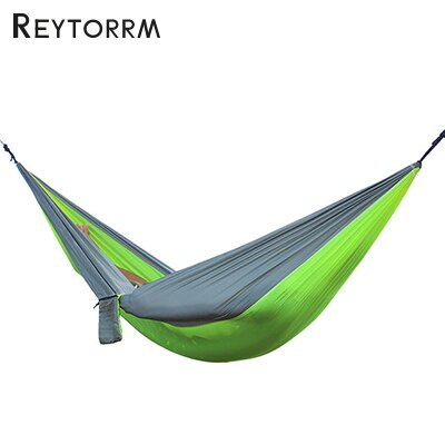 2 People Portable hammock tent Camping Survival Garden Flyknit Hunting Leisure Travel Double Person Hamak chair