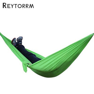 2 People Portable hammock tent Camping Survival Garden Flyknit Hunting Leisure Travel Double Person Hamak chair