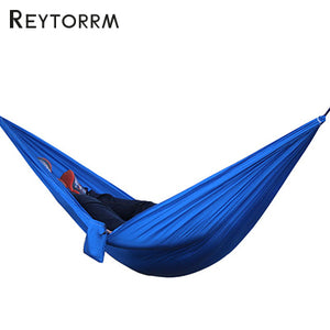 2 People Portable hammock tent Camping Survival Garden Flyknit Hunting Leisure Travel Double Person Hamak chair