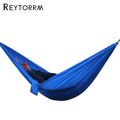 2 People Portable hammock tent Camping Survival Garden Flyknit Hunting Leisure Travel Double Person Hamak chair
