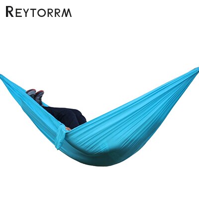 2 People Portable hammock tent Camping Survival Garden Flyknit Hunting Leisure Travel Double Person Hamak chair
