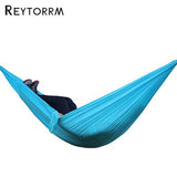 2 People Portable hammock tent Camping Survival Garden Flyknit Hunting Leisure Travel Double Person Hamak chair