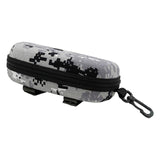 Camouflage Sunglasses Case Outdoor Portable Zipper Glasses Case Belt Sunglasses Organizer Storage Box For Outdoor Camping Hiking