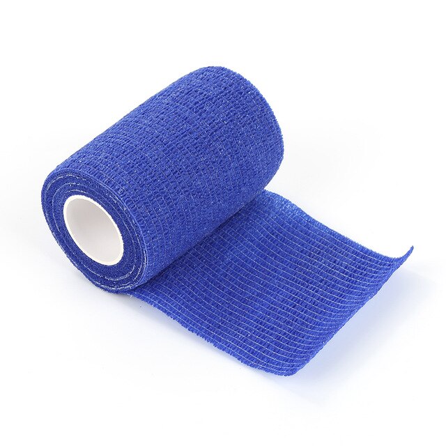 2.5cm*4.5m Bandage First Aid Kit Medical Health Care Treatment Self-Adhesive Elastic Bandage Muscle Tape Finger Joints Wrap