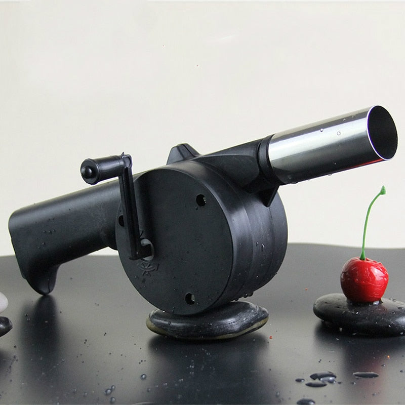 Household air blower hand-cranked hot pot manual portable outdoor barbecue tool fire wild picnic booster strong blow ZP01101551